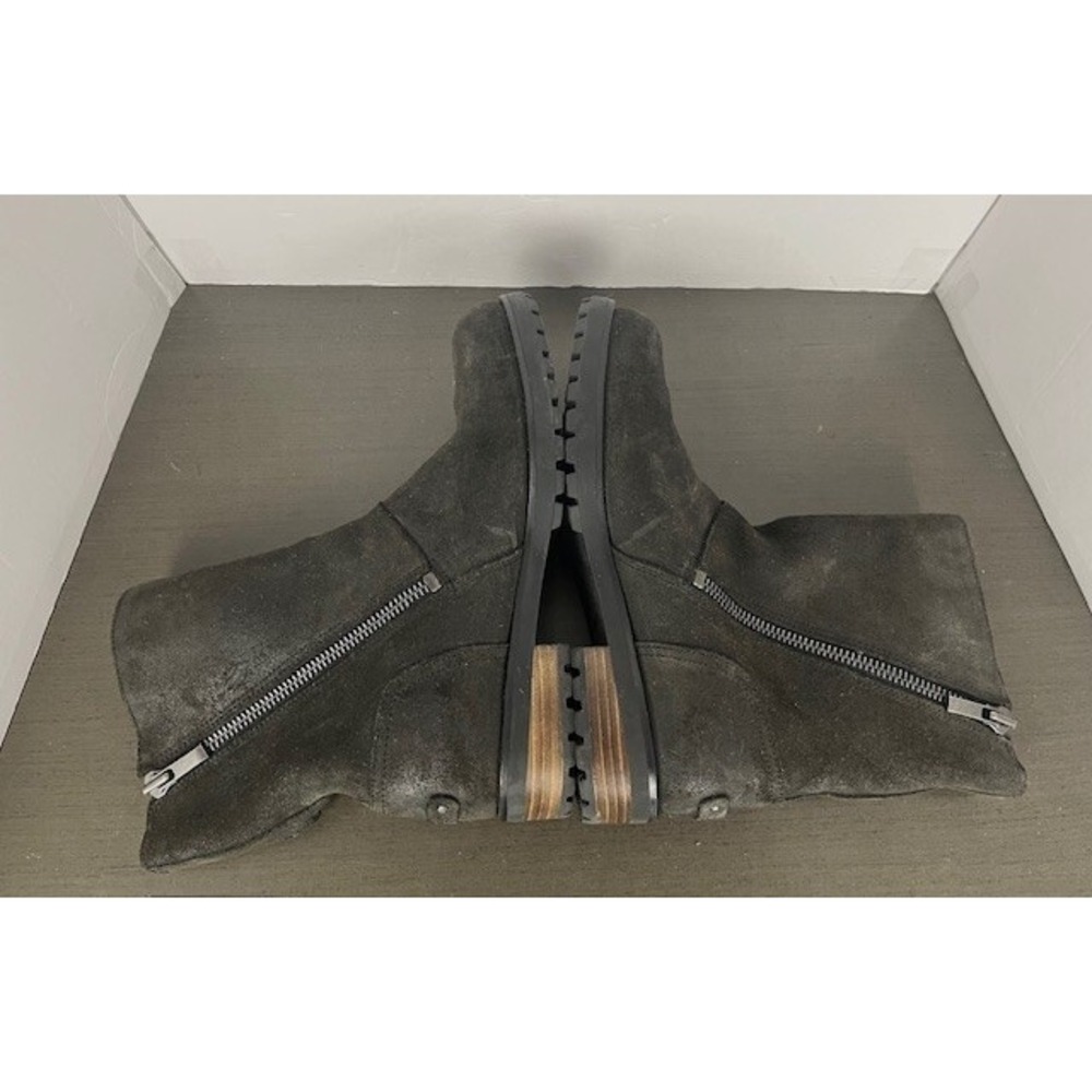 UGG Black Ankle Boots with Buckle Detail - Picture 7 of 10